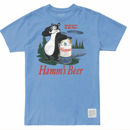 Hamm's Beer Classic Bear and Can Throwback Style T-Shirt